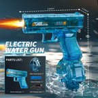 Electric Automatic Rechargeable Water Gun for Kids Outdoor Play