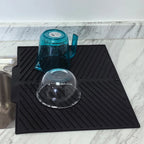 1PC heat insulation mat table silicone drain mat non-slip thickening multi-functional high temperature and anti-hot mat pan mat