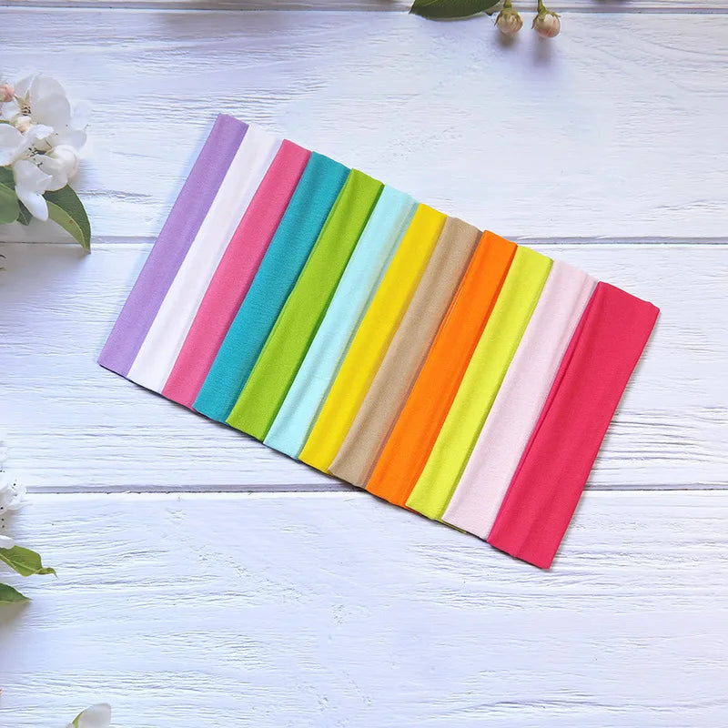 Elastic Knitted Sports Headband for Women – Soft Stretch Hair Band
