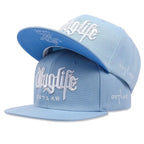 Thug Life Embroidery Snapback Baseball Cap for Streetwear Style