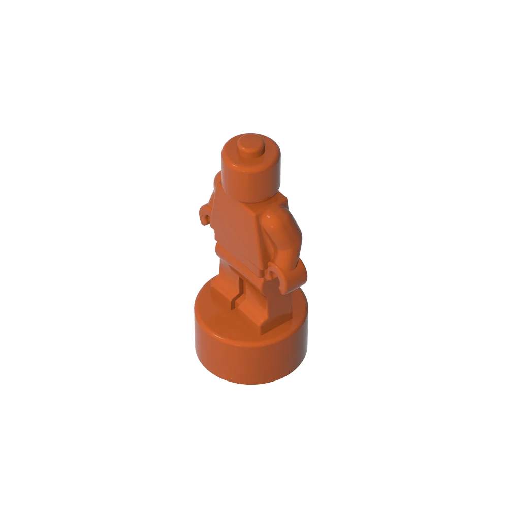 Gobricks GDS-M373 Minifig Trophy Statuette compatible with lego G90398 Assembles Building Blocks children's toys