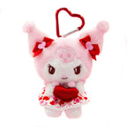 Sanrio Hello Kitty & Kuromi Plush Keychain Bag Charm