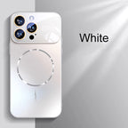 Matte AG Nano Hard Back Phone Case For iPhone 18 Pro 17 16 15 14 Pro Max Air Magnetic For Magsafe Wireless Charging Coque