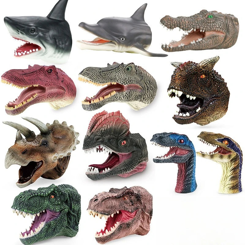 Realistic Dinosaur Hand Puppet Toy