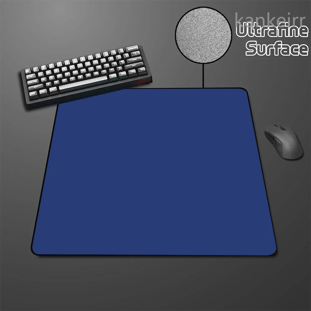 Black Speed Mouse Pad Pure Color High Elastic Non-slip Bottom Gaming Mouse Mat Premium E-Sports Mousepad Ultrafine Surfa Deskmat
