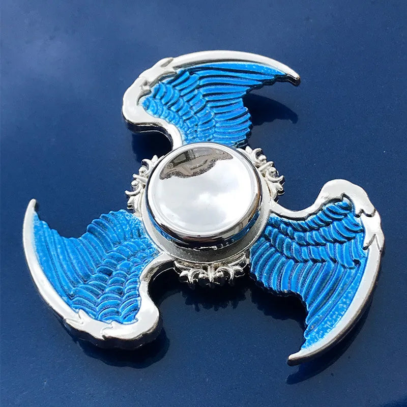 Anime Metal Fidget Spinner Zinc Alloy Silent Stress Relief Toy