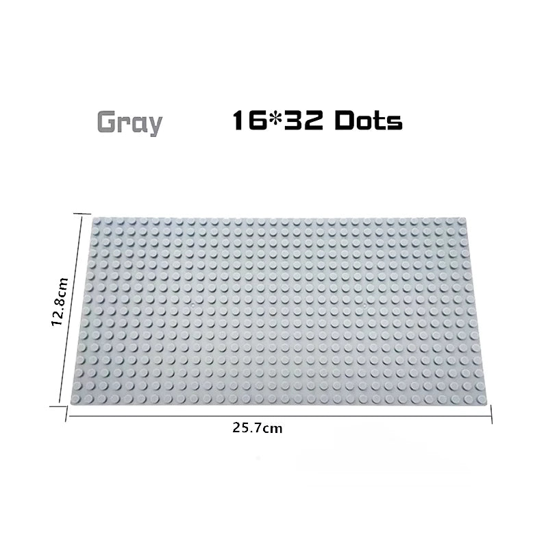 Classic Building Block Baseplate for Creative Construction Toy Sets