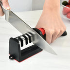 Knife Sharpener – Multi Functional Handheld Kitchen Sharpening Tool