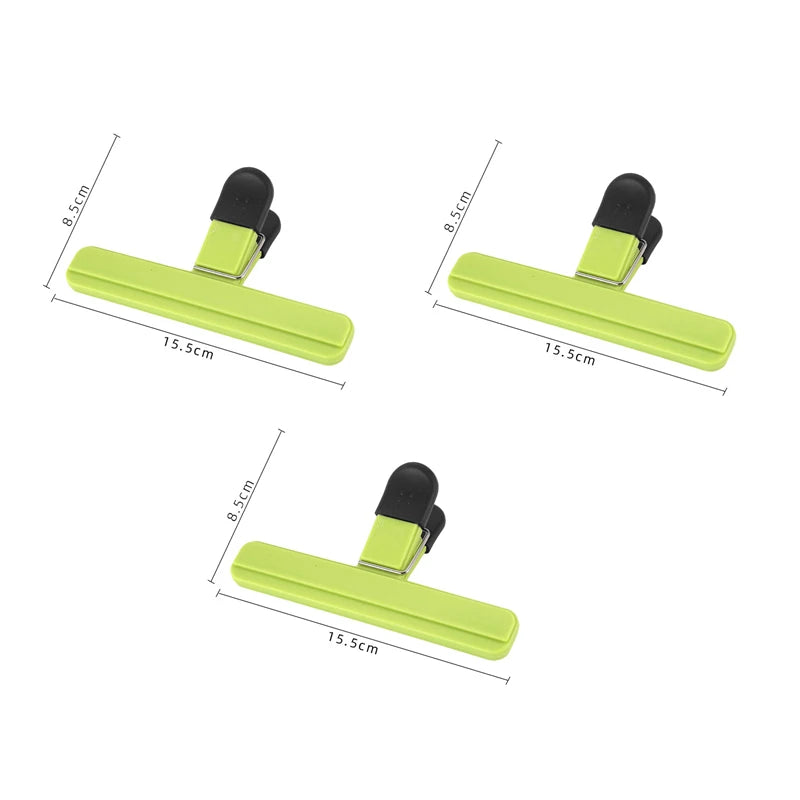 Portable Food Bag Sealing Clips – Reusable Kitchen Storage Seal Clamp for Snacks & Food Bags