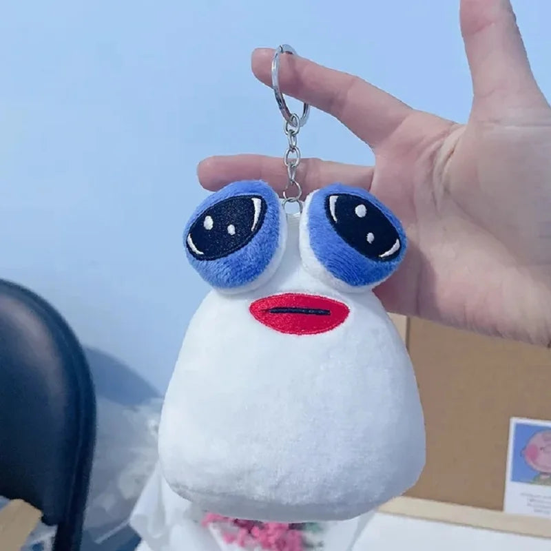 My Pet Alien Pou Plush Keychain 10cm Cute Cartoon Bag Charm