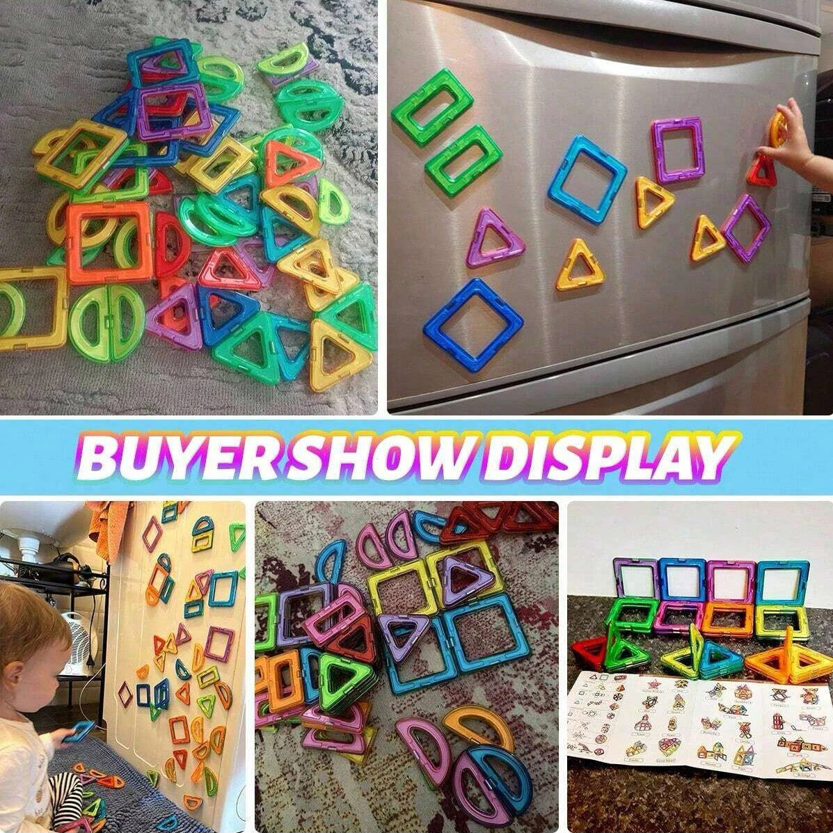 Magnetic Building Blocks Medium STEM Construction Toy for Kids