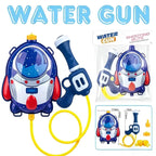 Kids Backpack Water Gun for Summer Beach Pool Outdoor Fun Toy
