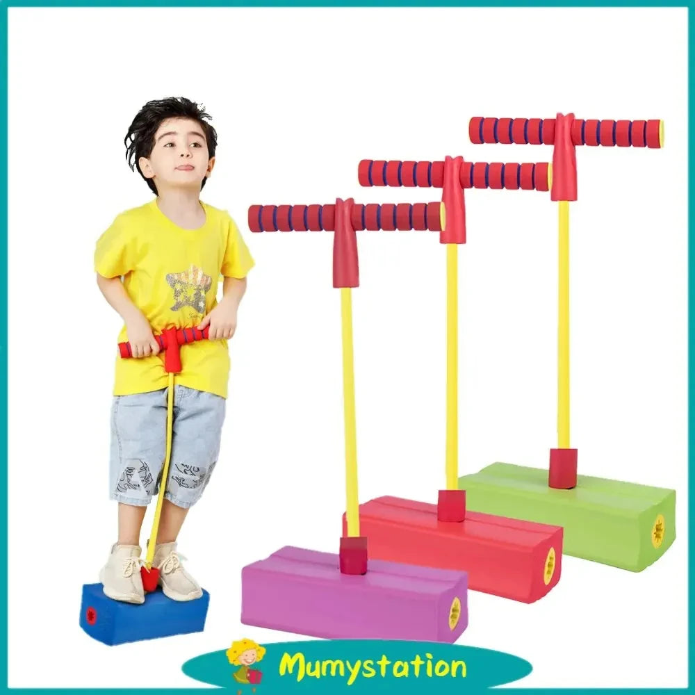 Foam Pogo Jumper for Kids Indoor Outdoor Active Bouncing Toy