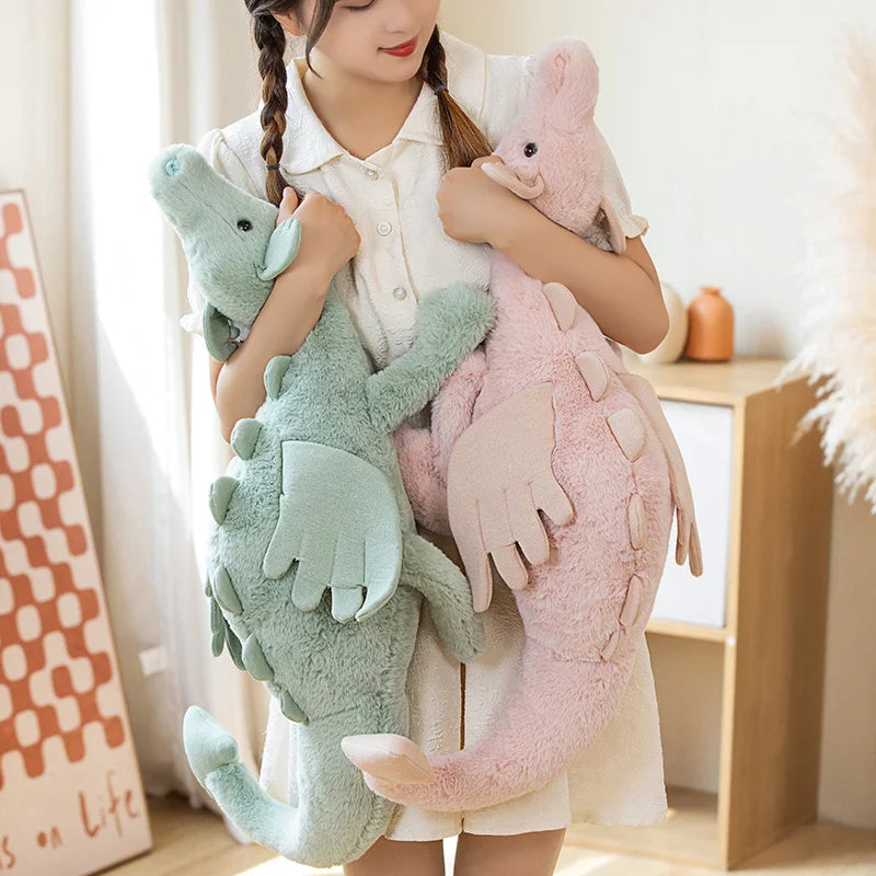 Flying Dragon Plush Toy Soft Stuffed Animal with Wings
