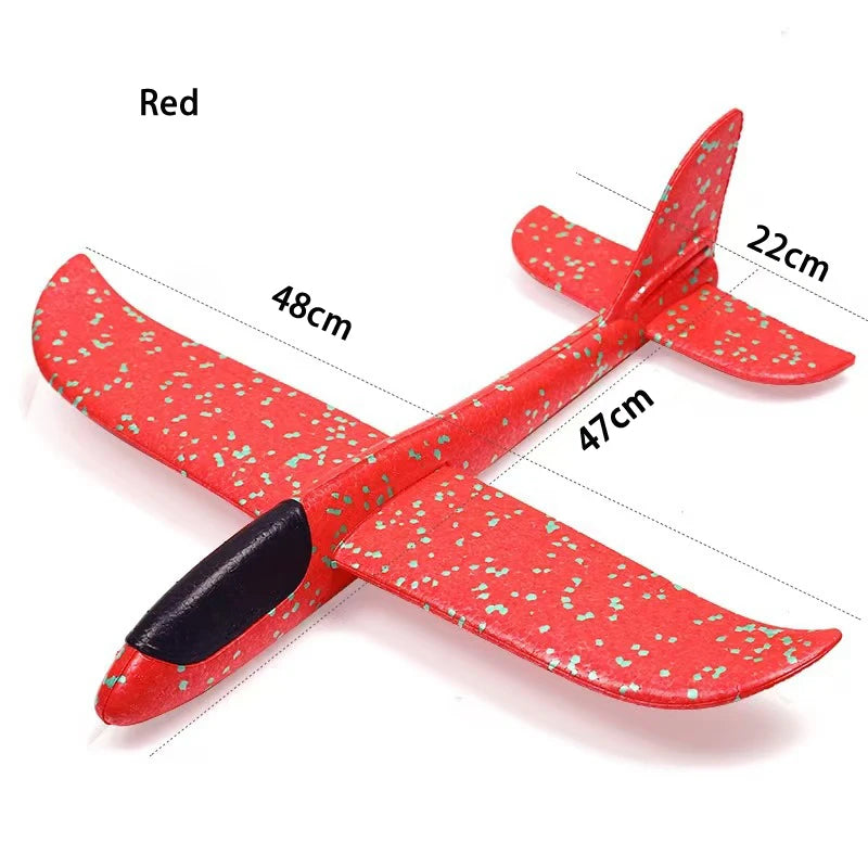 48cm EPP Foam Aircraft Toy – Hand Throwing Stunt Glider Plane