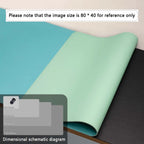 Mouse Pad Large Size Office Desk Protector Mat PU Leather Waterproof Desktop Keyboard Desk Pad Gaming Mousepad PC Accessories