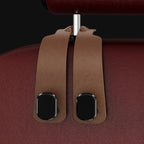 Fit for Headrest Hook Seatback Storage Rack Backpack Holder Multi-Functional Suede Double-Ended Hook - Universal