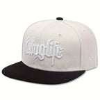 Thug Life Embroidery Snapback Baseball Cap for Streetwear Style