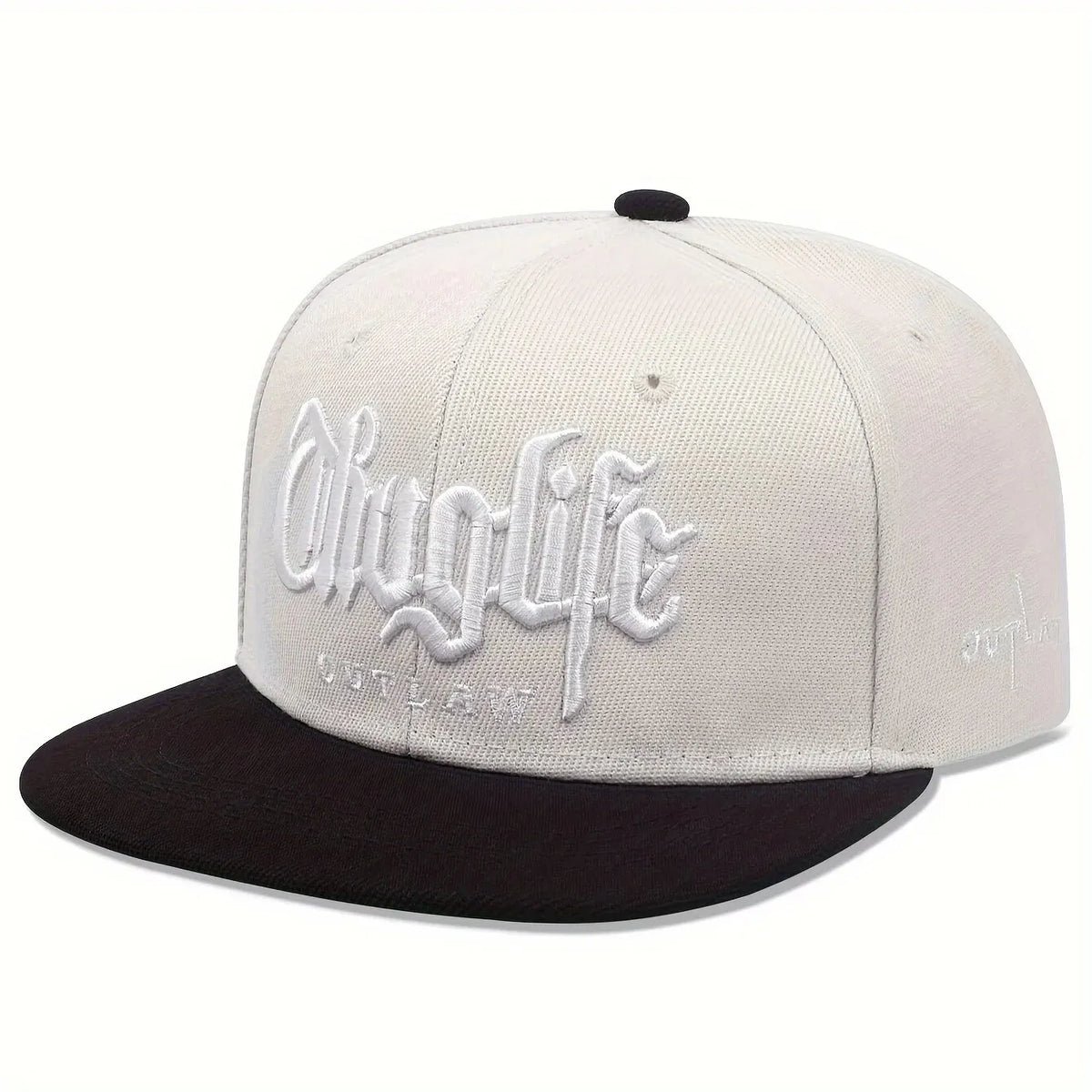 Thug Life Embroidery Snapback Baseball Cap for Streetwear Style