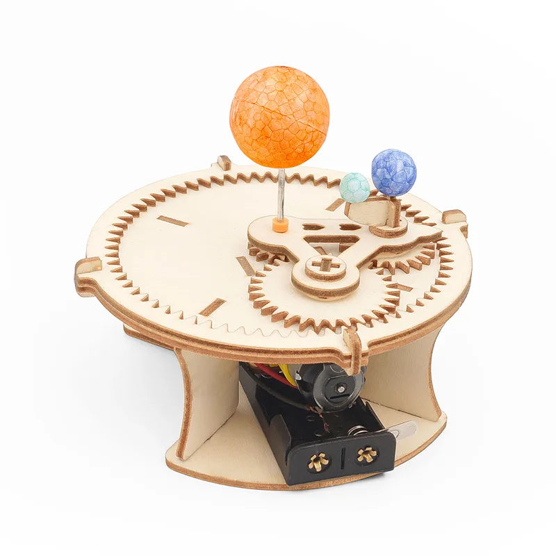 DIY Wooden Solar System Astronomy Model