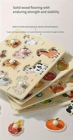 Montessori Geometry Shape Matching Puzzle Board