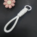 Paracord Braided Keychain Wrist Lanyard for Outdoor Everyday Carry