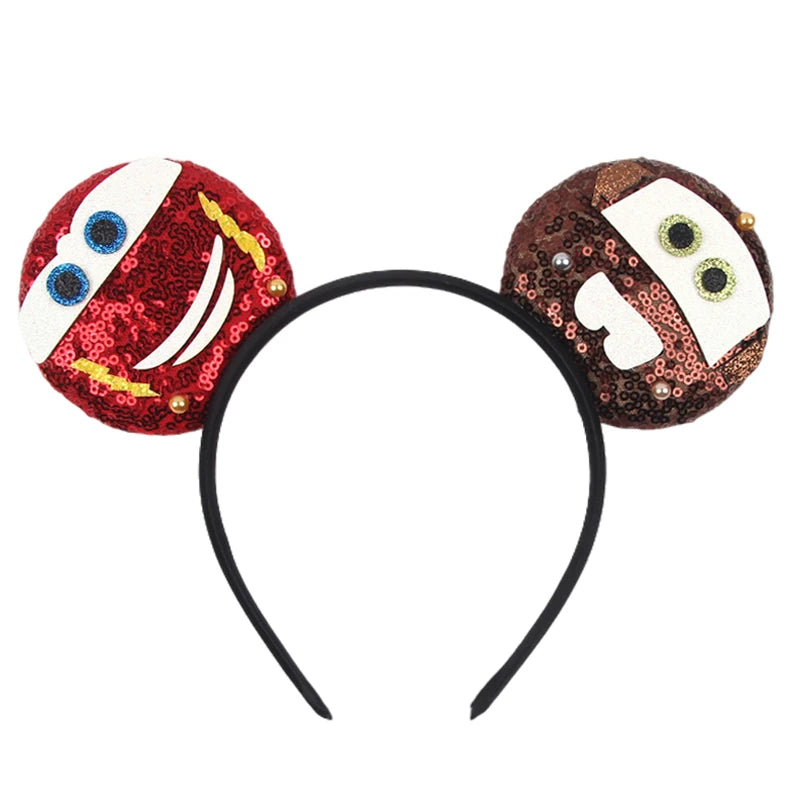 Boys Cute Mouse Ears Headbands Mickey Mouse Hairband With No Bow Party Festival Cosplay Christmas Birthdays Hair Accessories