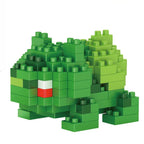 DIY Pokemon Blocks Small Cartoon Mini Building Block Pikachu Charizard Eevee Mewtwo Anime Assemble Action Model Dolls Toys