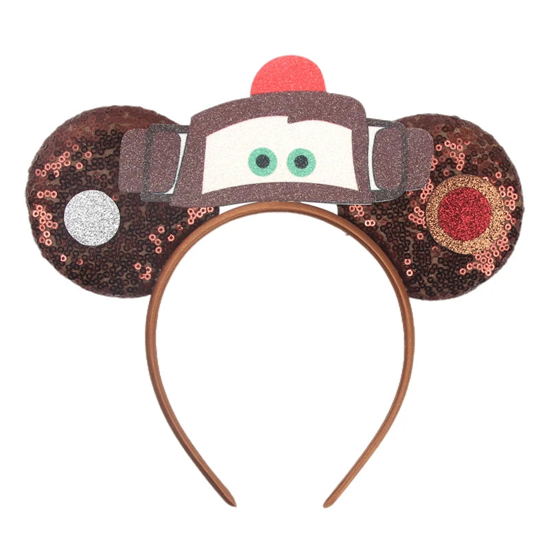 Boys Cute Mouse Ears Headbands Mickey Mouse Hairband With No Bow Party Festival Cosplay Christmas Birthdays Hair Accessories