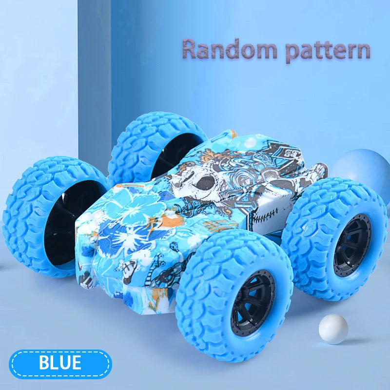 Double-Sided Inertia Off-Road Stunt Toy Car for Kids