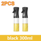 Dual-Use Oil Spray Bottle – Cooking Mister & BBQ Oil Brush