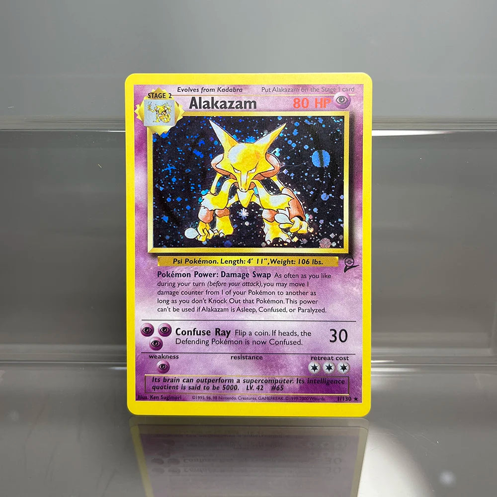 PKM Cards 1st Edition Charizard Blastoise Dragonite 1996 Base Set Single Foil Cards Game Collection Cards PTCG Proxy Cards