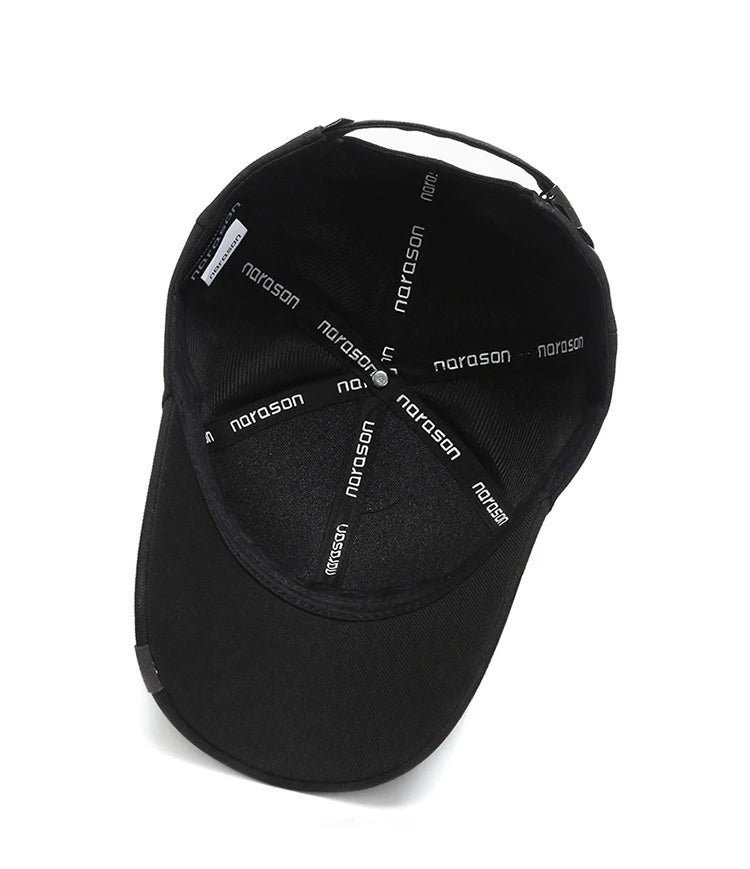 Unisex Hua Label Hip Hop Baseball Cap for Outdoor Casual Style
