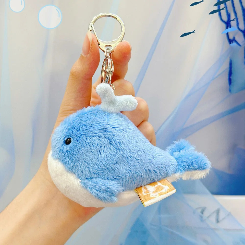Cute Rabbit Bow Plush Keychain Bag Charm Gift for Girls and Women