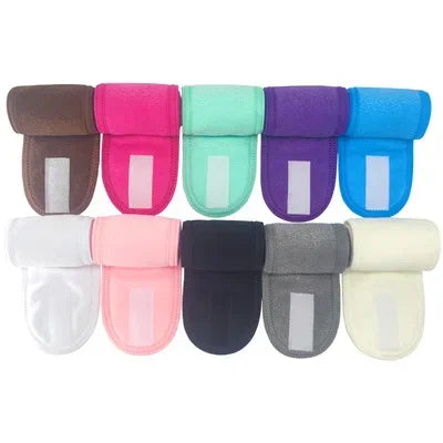 Adjustable Soft Toweling Spa Makeup Headband for Women