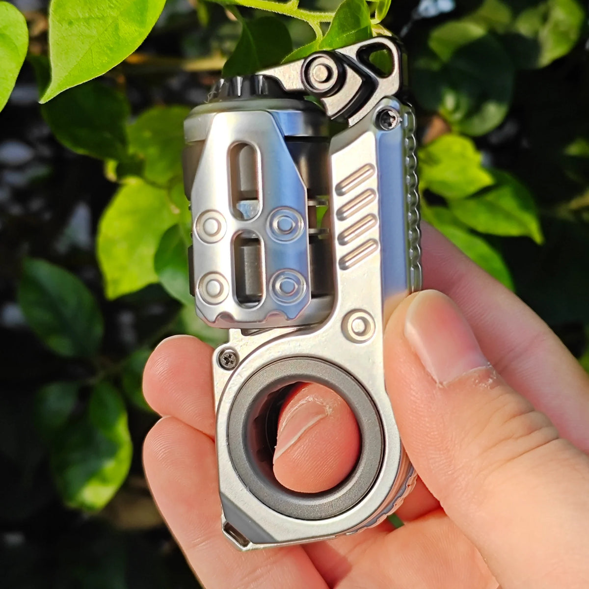 EDC Magnetic Tuning Fork Fidget Slider Mechanical Ratchet Toy
