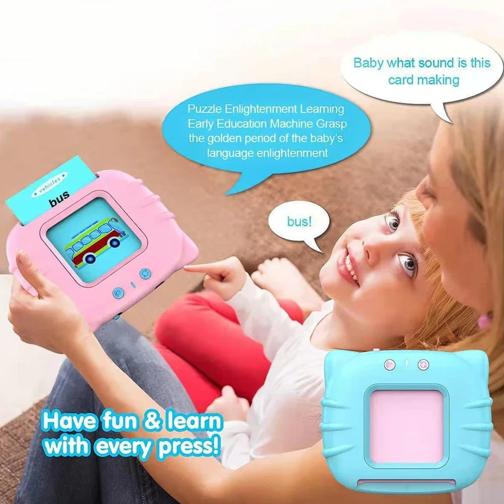 Talking Flash Cards Early Learning Educational Toy for Kids