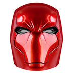 Red Hood Helmet Cosplay Superheroes Mask for Man Helmet Resin Halloween Masks Carnival Masquerade Costume for Adult Face Masks