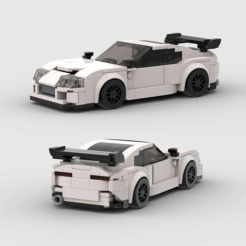 Supra Racing Car Building Blocks Vehicle Construction Toy Kit