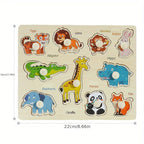 Montessori Geometry Shape Matching Puzzle Board