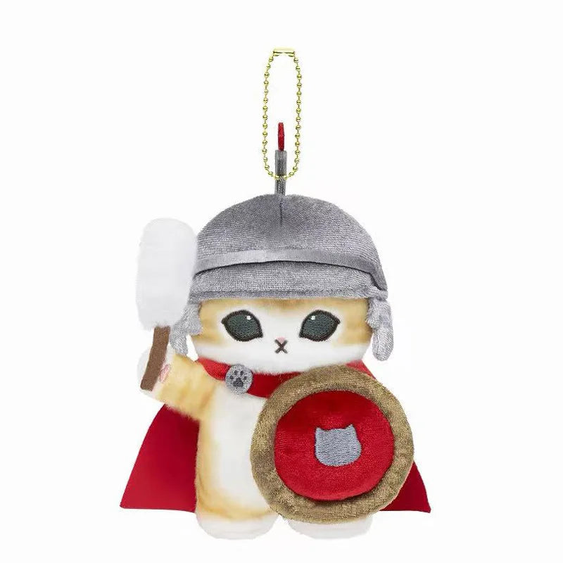 Mofusand Travel Plush Keychain Anime Cat Bag Charm Gift Toy