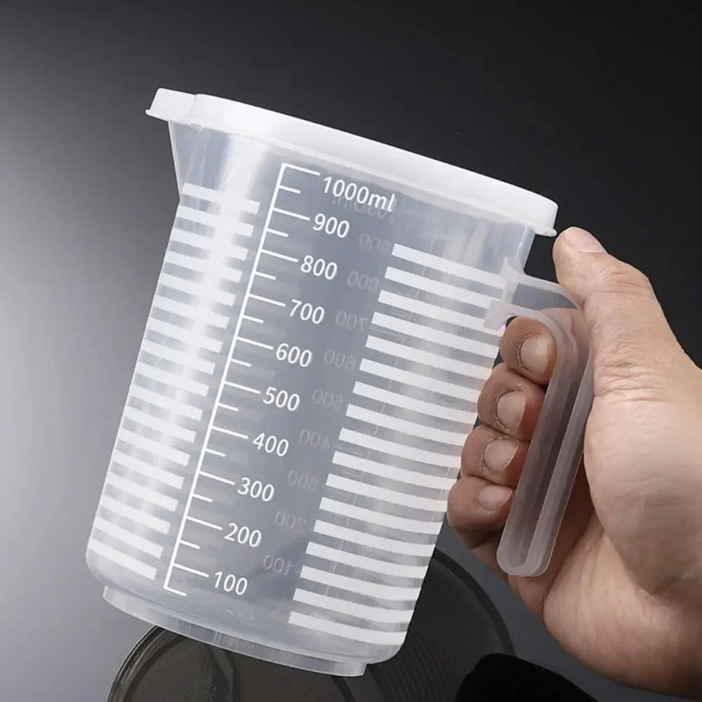 Food Grade Plastic Measuring Cup with Scale – Graduated Kitchen Measuring Jug