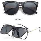 Polarized Clip-On UV400 Driving Sunglasses for Men & Women