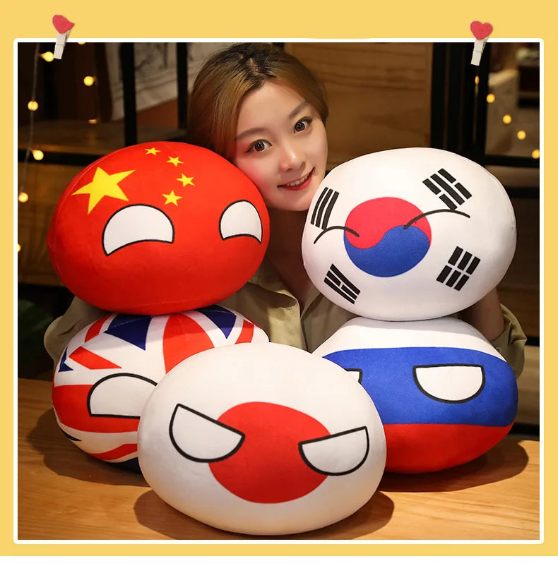 Countryball Plush Pendant Toy