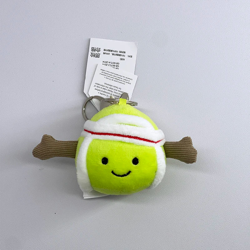 Cute Animal Plush Keychain Soft Bag Charm Collection