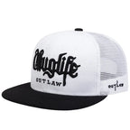Thug Life Embroidery Snapback Baseball Cap for Streetwear Style