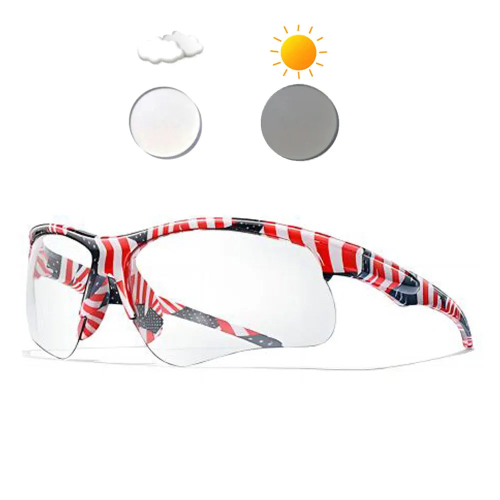 Photochromic UV400 Cycling Sunglasses for MTB, Running & Outdoor Sports