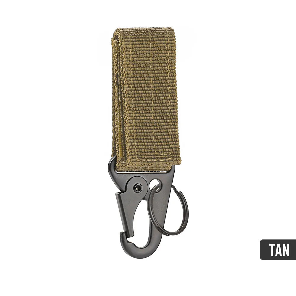 Tactical MOLLE Hanging Buckle Carabiner Clip for Outdoor Gear