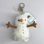 Cute Animal Plush Keychain Soft Bag Charm Collection
