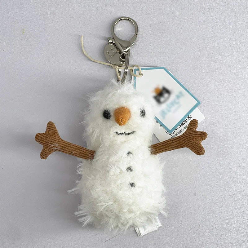 Cute Animal Plush Keychain Soft Bag Charm Collection
